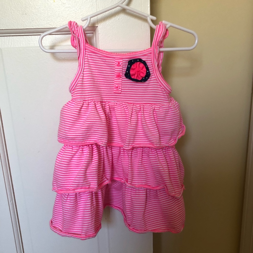 Carter’s dress and cardigan